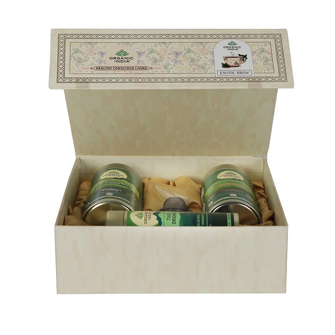 Organic India Exotic Brew Gift Box