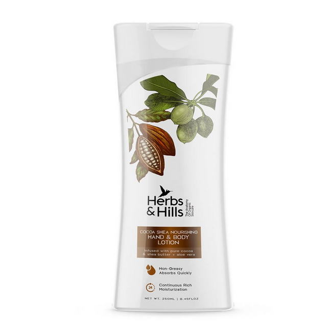 Herbs & Hills Hand & Body Lotion (Cocoa & Shea) Hover Image
