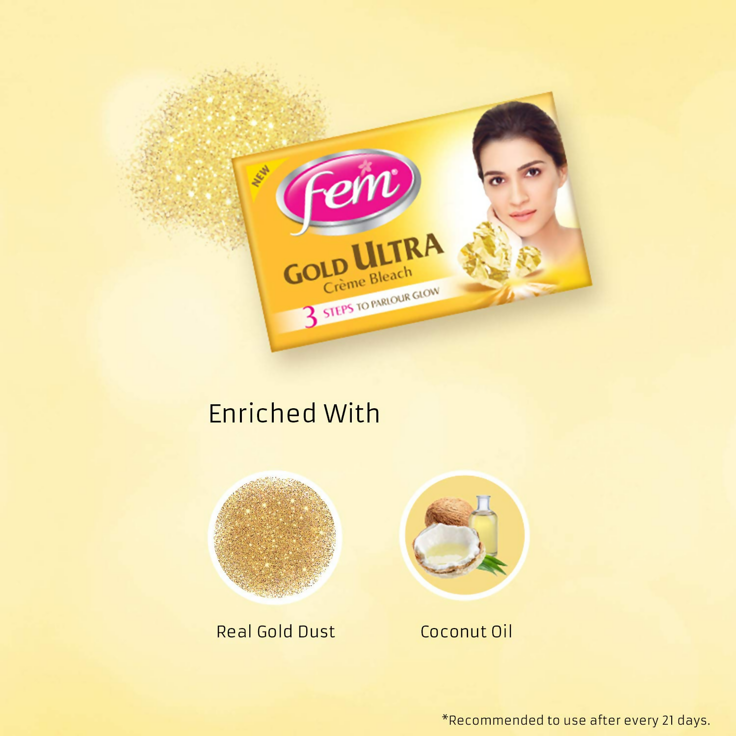 Fem Fairness (Gold Ultra) Crème Bleach