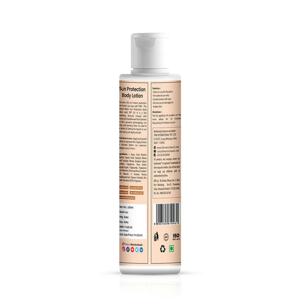 The Natural Wash Sun Protection Body Lotion