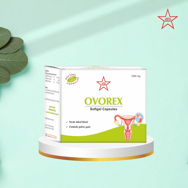 Skm Ayurveda Ovorex Softgel Capsules Hover Image