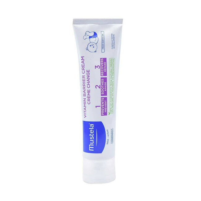 Mustela Baby 123 Vitamin Barrier Diaper Rash Cream Hover Image