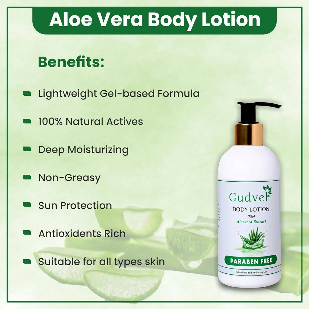 Gudvel Aloe Vera Body Lotion