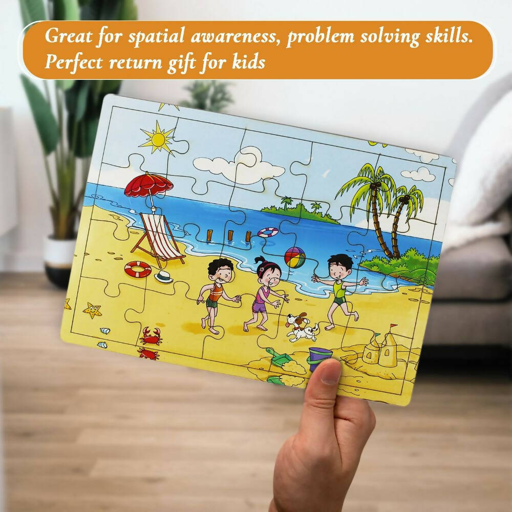 Matoyi Jigsaw Puzzles For Kids: Beach And Marine