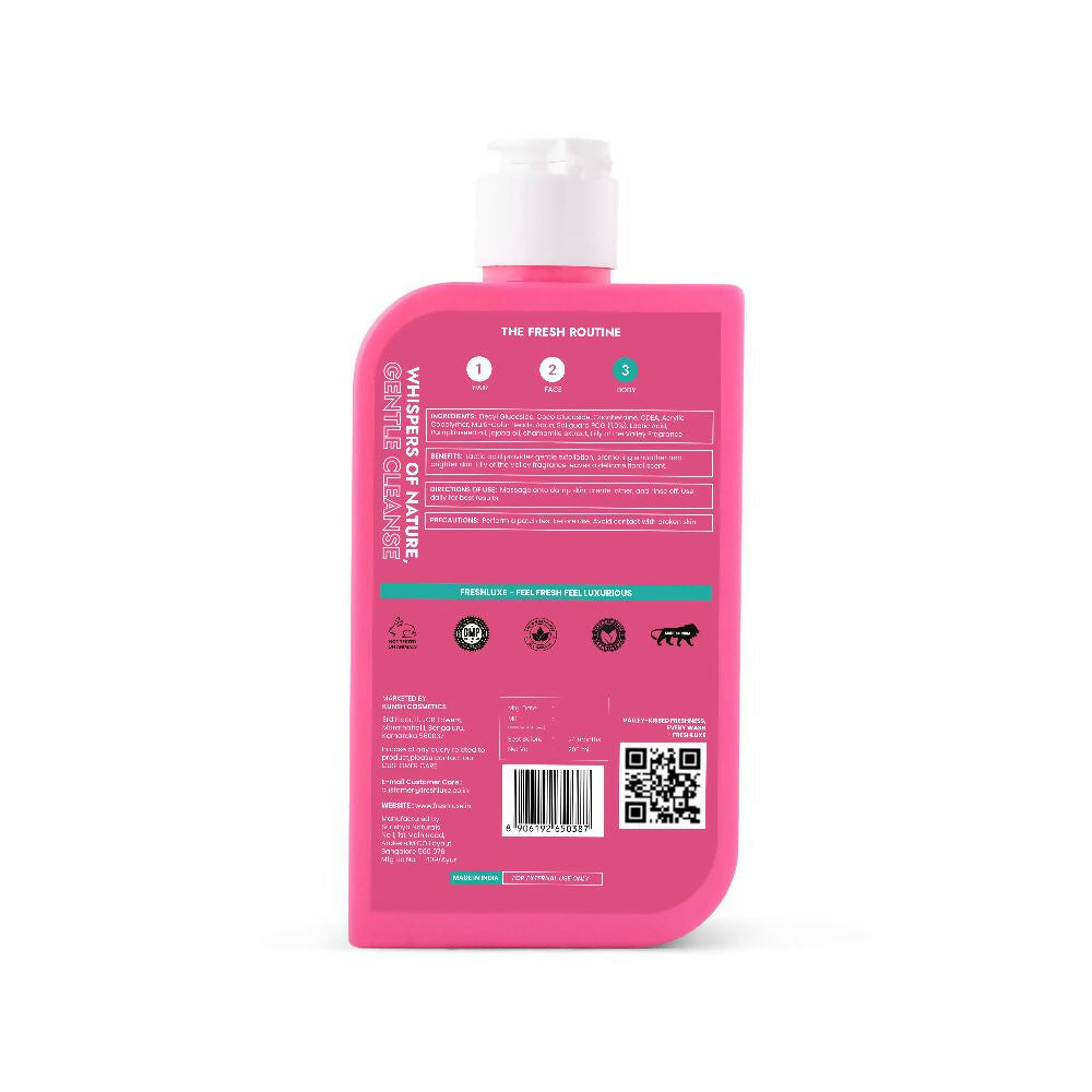 FreshLuxe Valley Whisper Shower Gel & Body Wash