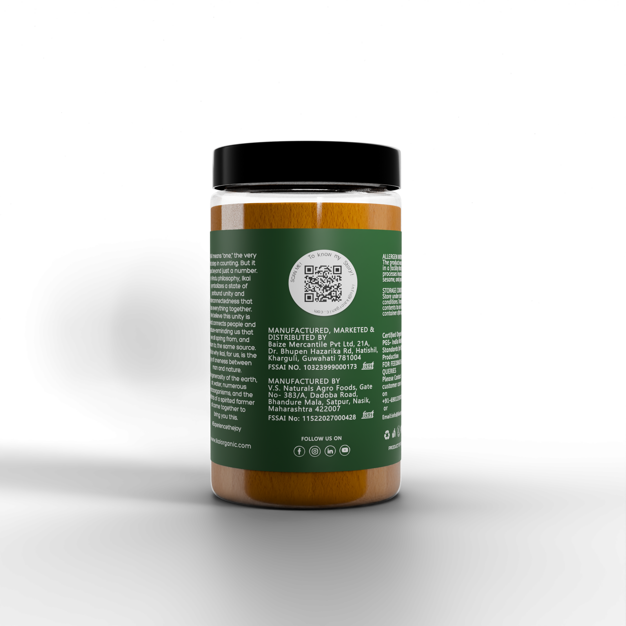 IKAI Organic Turmeric (Haldi Powder)