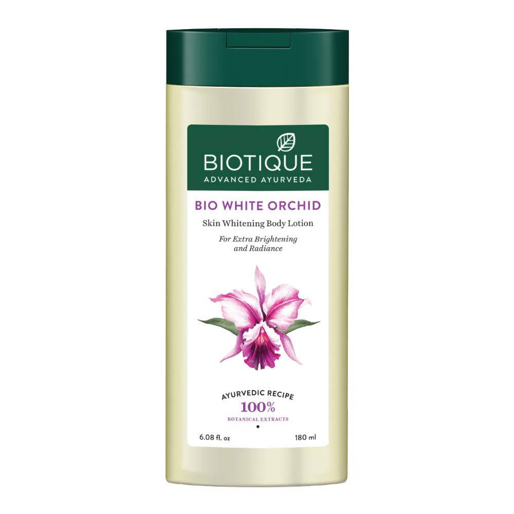 Biotique Advanced Ayurveda Bio White Orchid Skin Whitening Body Lotion