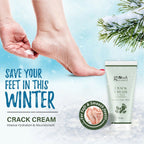 Globus Naturals Crack Cream for Dry & Cracked Heels & Feet