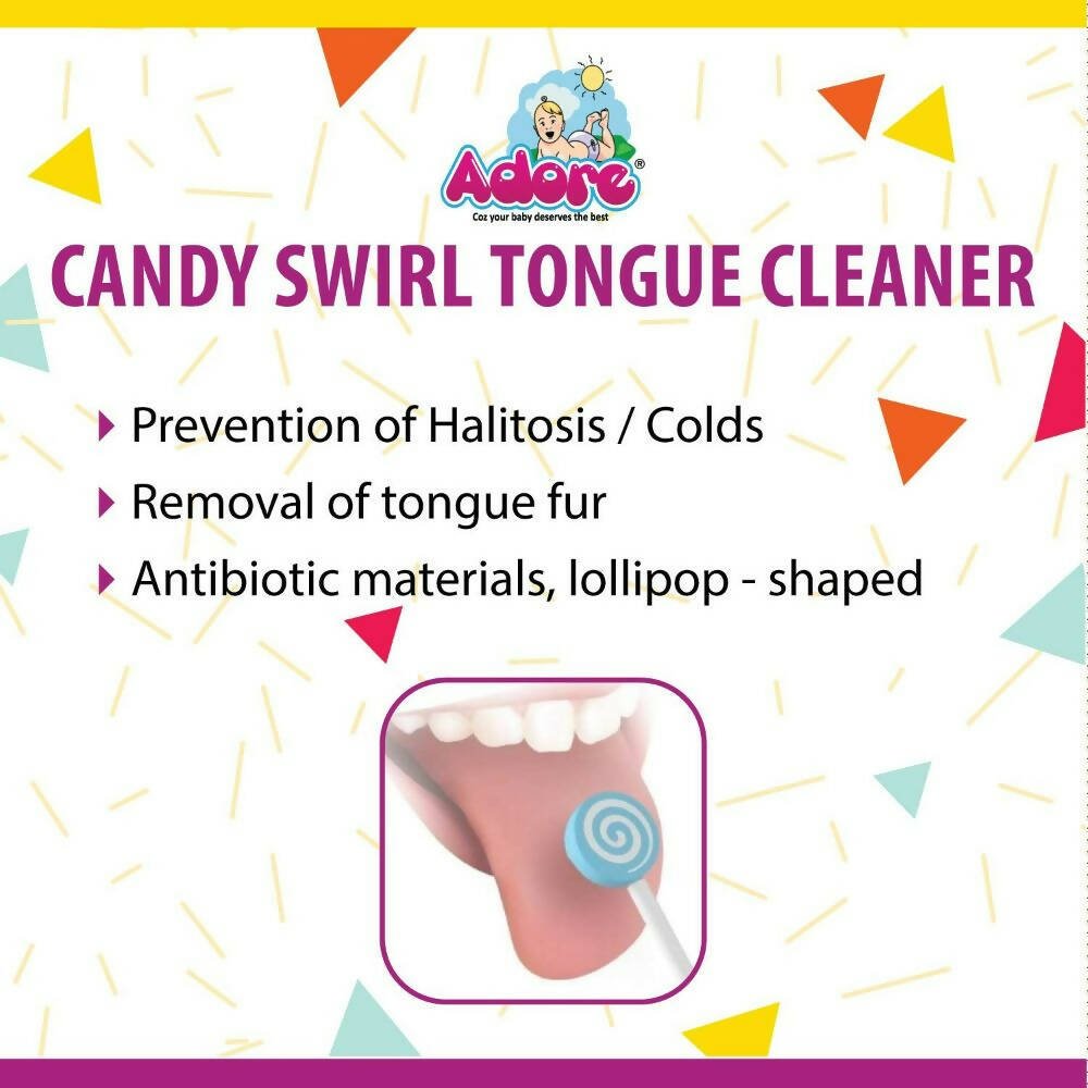 Adore Kid's manual Tongue Cleaner Combo