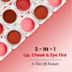 The Skin Story 100% Natural Lip Cheek Eye Tint Nourishing Ayurvedic Safe For Hormones - Romantic Red