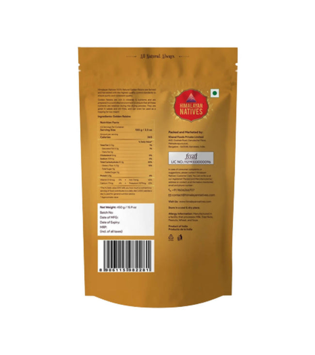 Himalayan Natives Golden Raisins Main Image