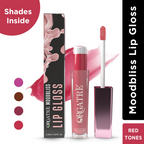 Orgatre MoodBliss Lip Gloss - Red Tones