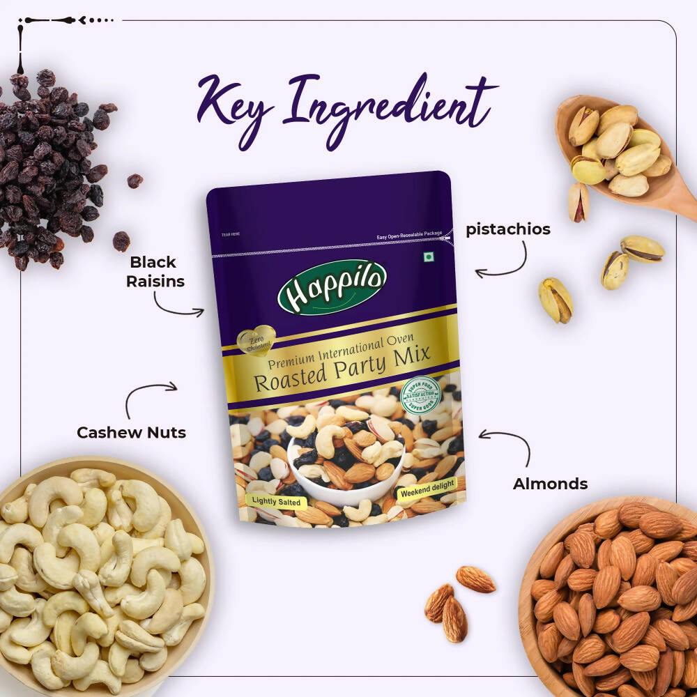 Happilo Premium Oven Roasted & Lightly Salted Party Mix