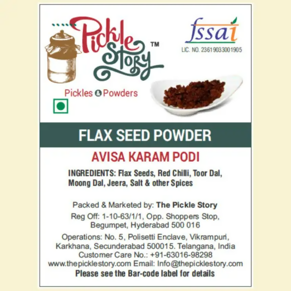 The Pickle Story Flax Seed Powder