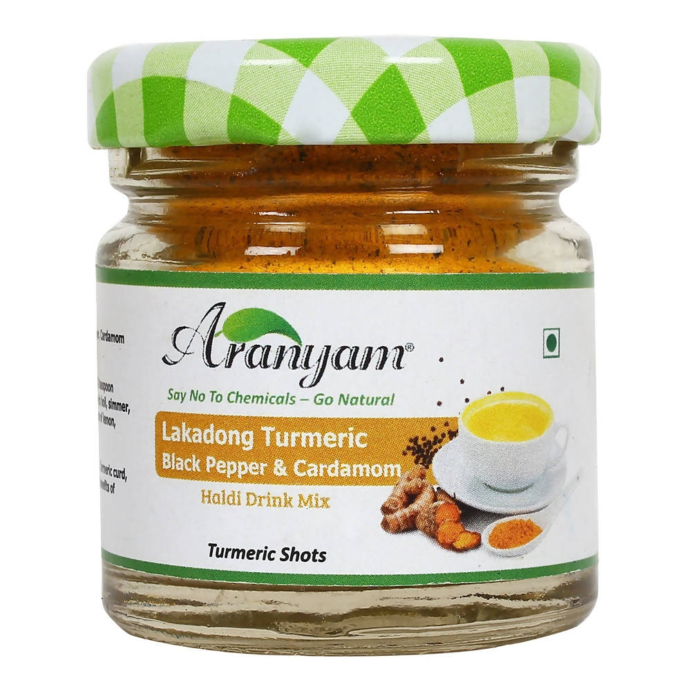 Aranyam Lakadong Turmeric Black Pepper & Cardamon