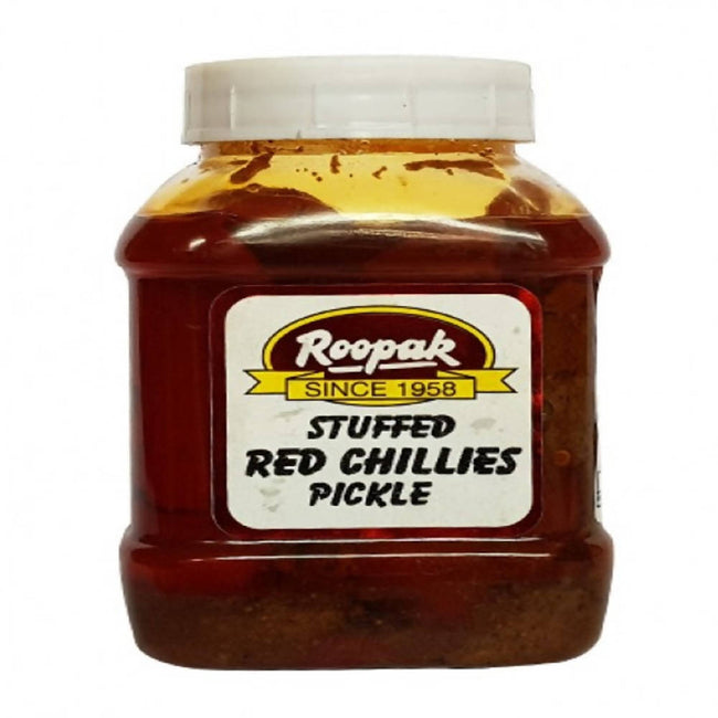 Roopak Stuffed Red Chillies Pickle Hover Image
