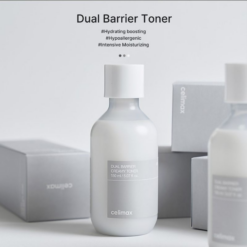 Celimax Dual Barrier Creamy Toner - Korean Skin Care