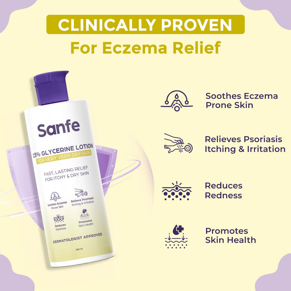 Sanfe 15% Glycerine Lotion For Very Very Dry Skin