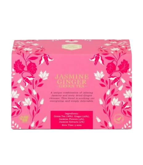 Mittal Teas Jasmine Ginger Green Tea - Eco Friendly Bags