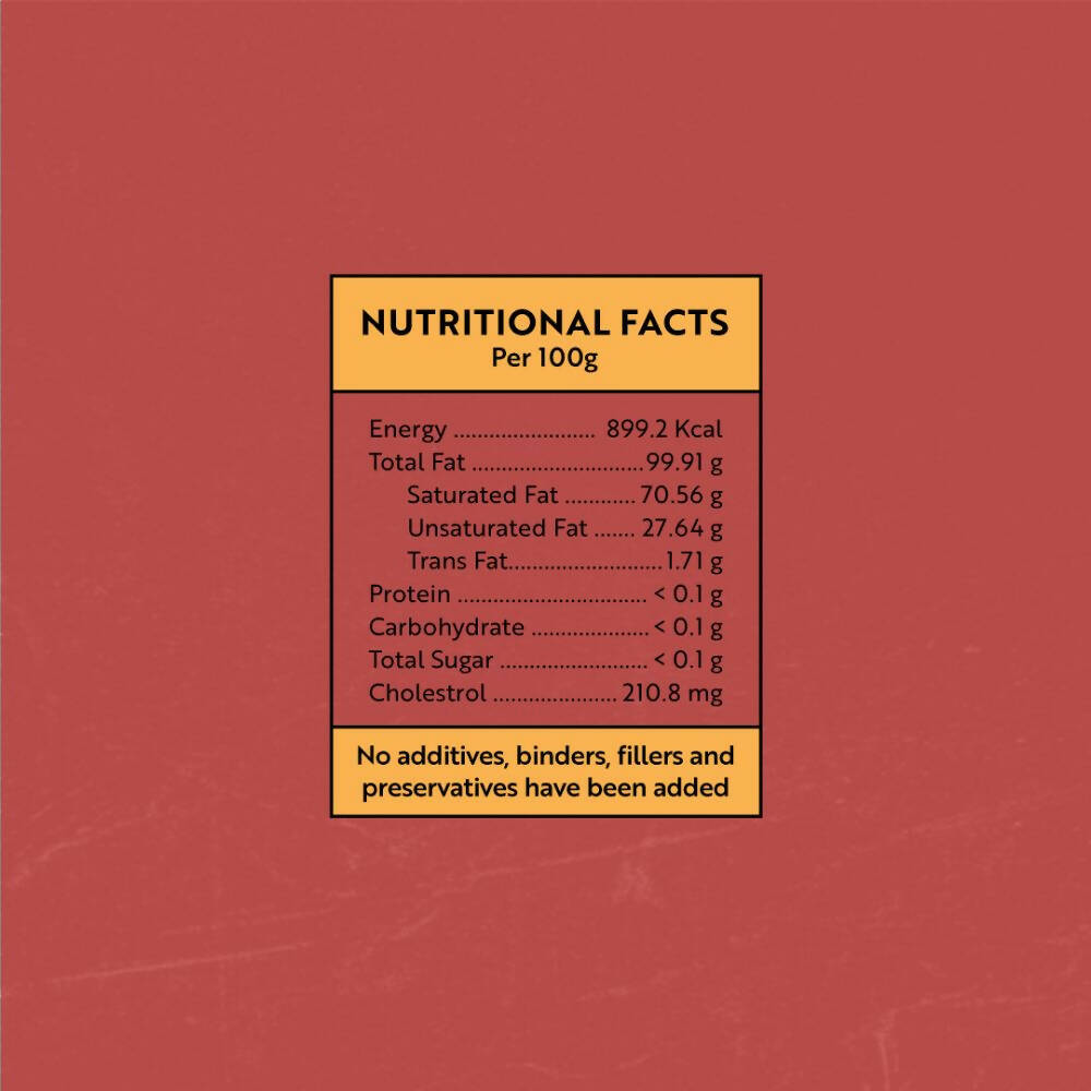 oRegion A2 Gir Cow Ghee | 100% Gir Cow Ghee | Organic Desi Ghee From Gir Cow