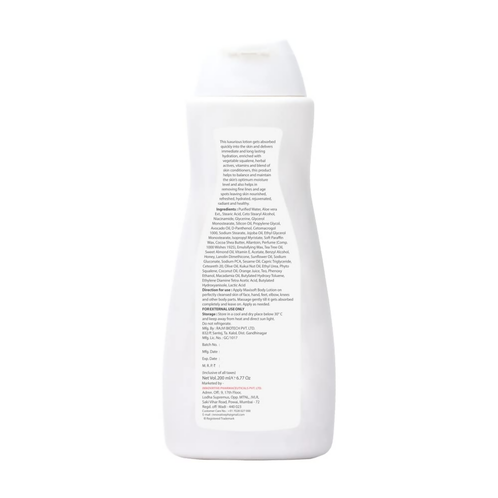 Maxisoft Body Lotion Deep Nourishing Skin Brightening