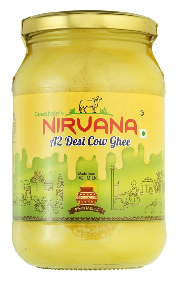 Gowshala's Nirvana A2 Desi Cow Ghee | Made From A2 Desi Cow's Milk | Premium Desi Ghee Main Image