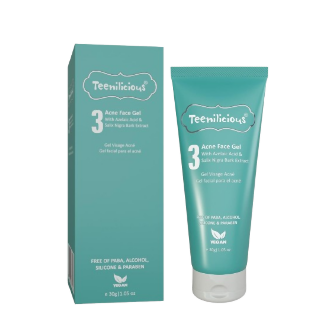 Teenilicious Anti-Acne Gel With 3% Azelaic Acid, Tea Tree Oil