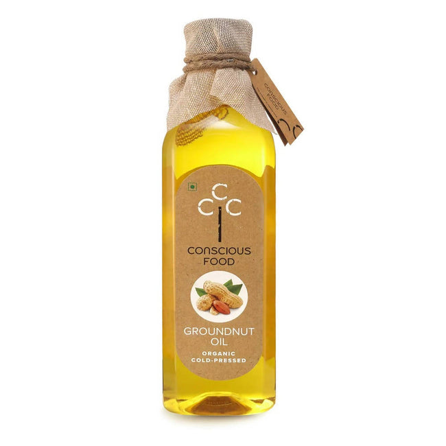 Conscious Food Organic Peanut/Groundnut Oil Main Image