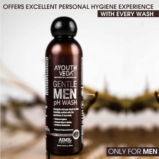 Ayouthveda Gentle Men PH Wash Main Image
