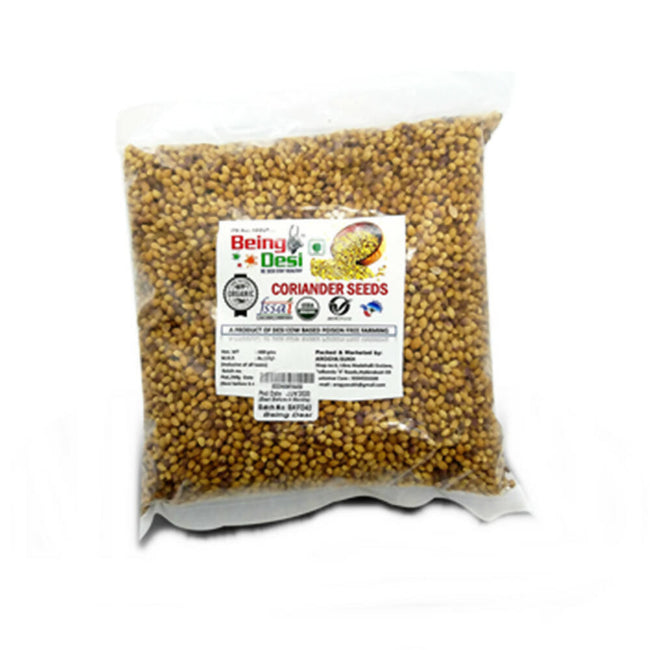 Being Desi Coriander Seeds Hover Image