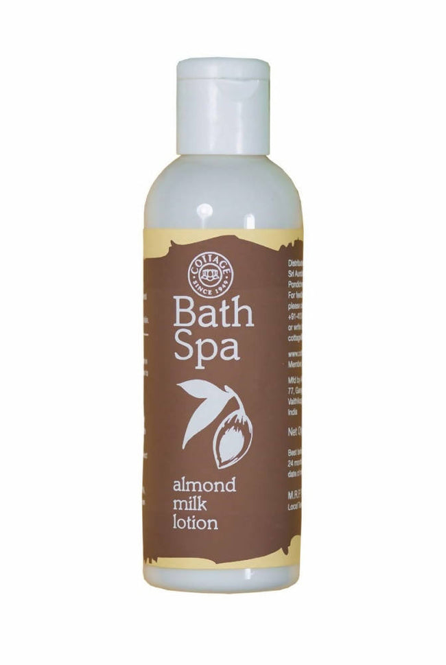 Siddhagiri's Satvyk Bath Spa Almond Milk Lotion Hover Image
