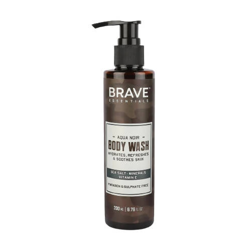 Brave Essentials Aqua Noir Body Wash Hover Image