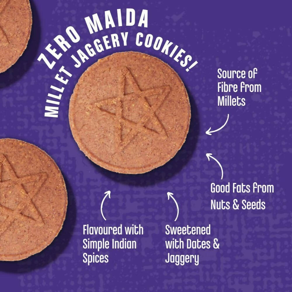 Early Foods Millet Ragi Choco Jaggery Cookies