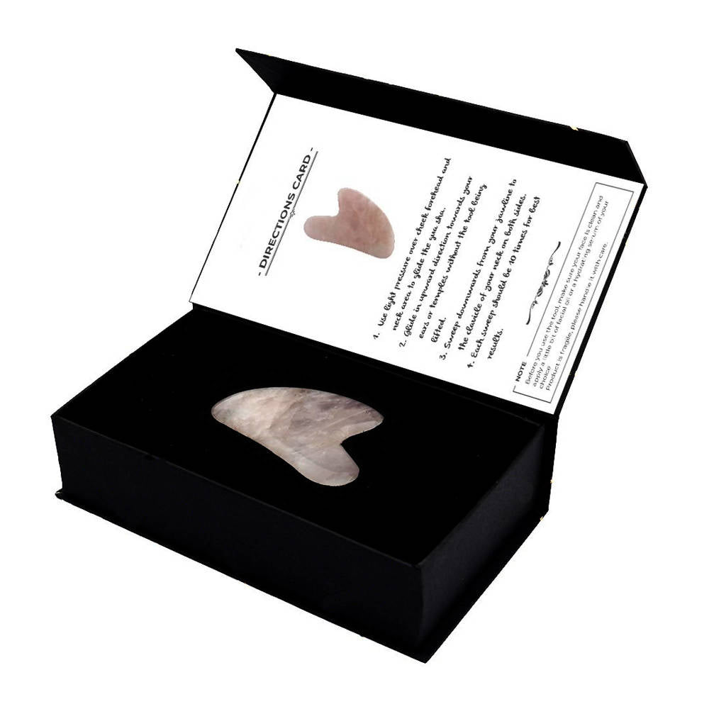 Zobha Rose Quartz Gua Sha - Limited Time Offer