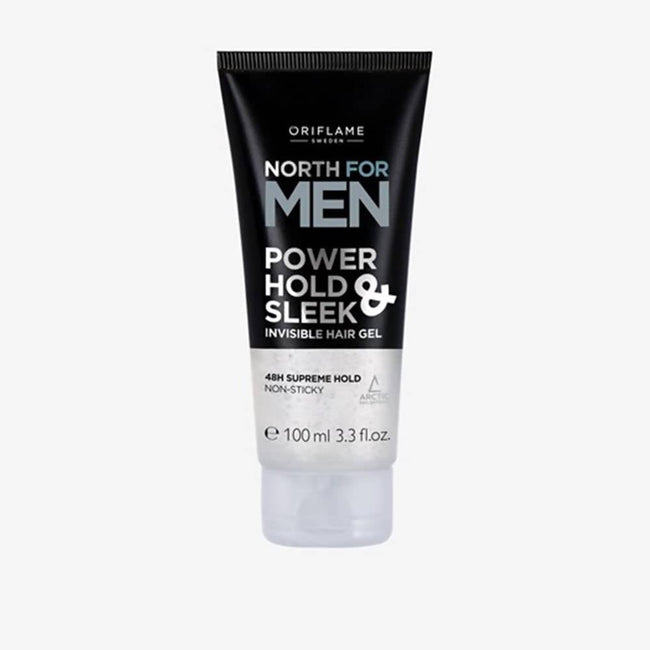 Oriflame North For Men Power Hold & Sleek Invisible Hair Gel Hover Image