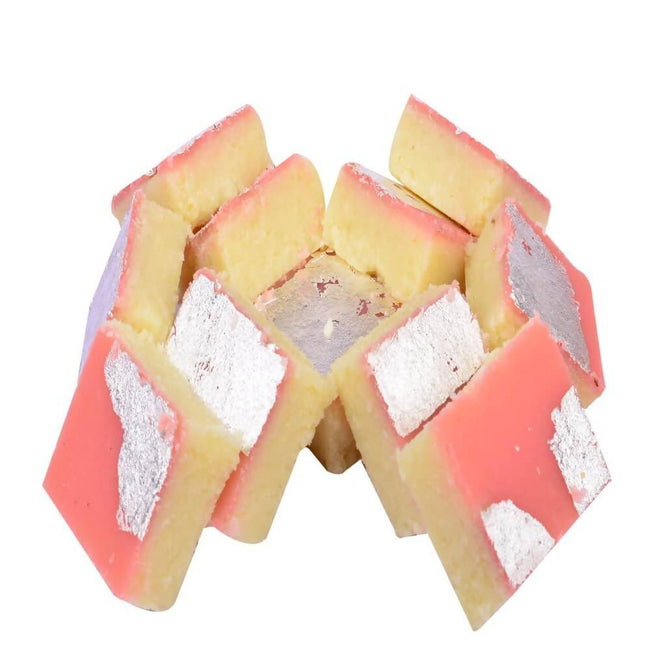 Nathu's Pink Coconut Burfi Main Image