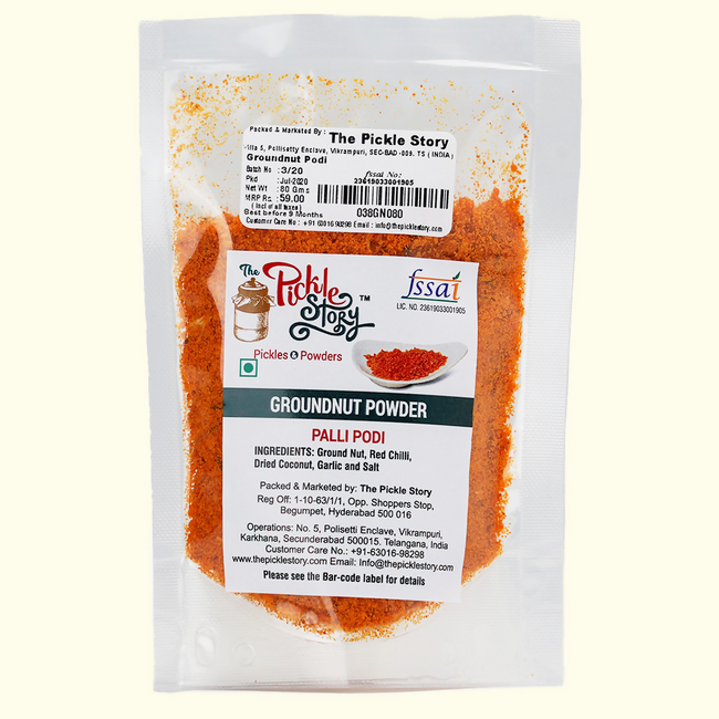 The Pickle Story Groundnut Powder Hover Image