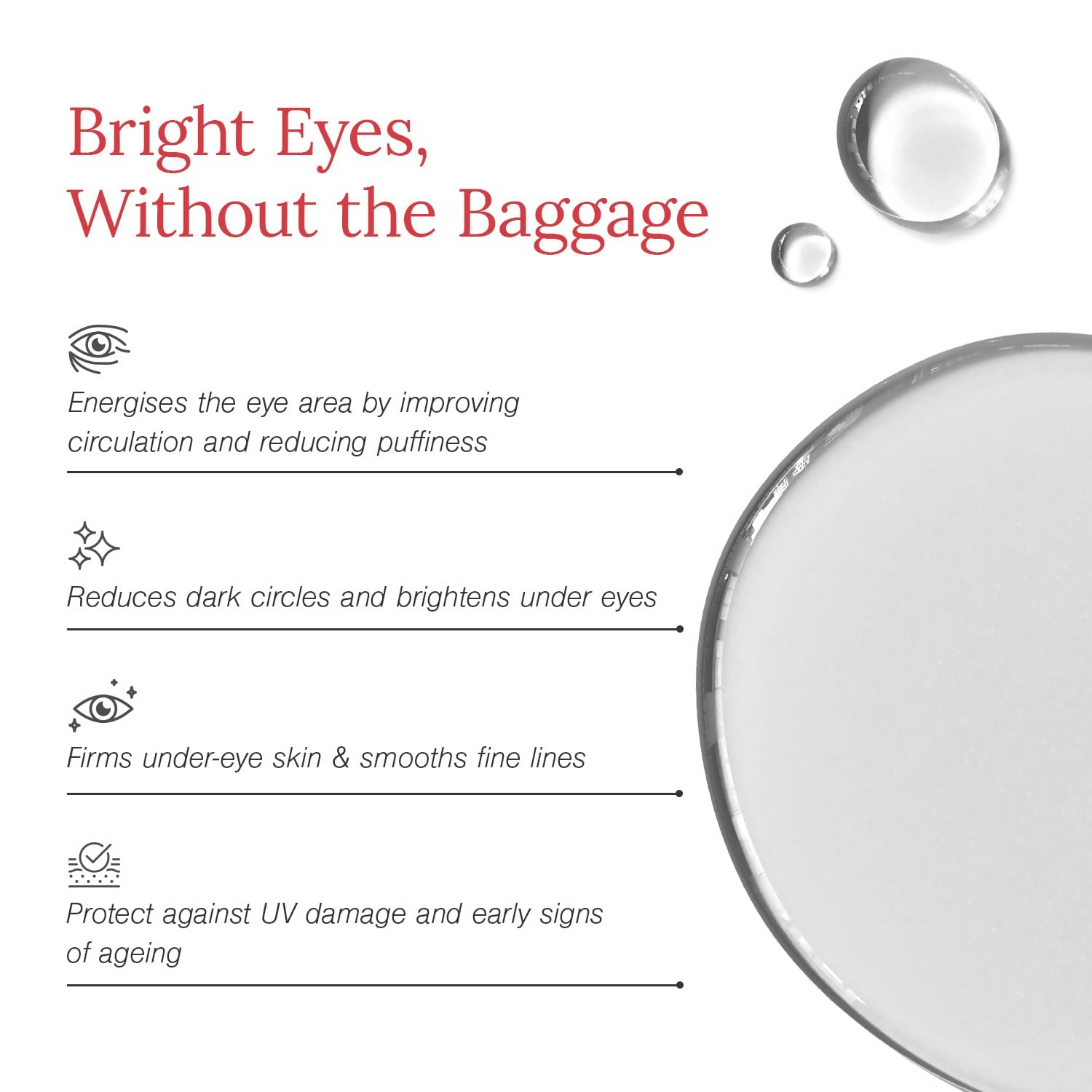 Juicy Chemistry 3% Caffeine + Peptides Eye Serum