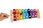 Skoodle My First Xylophone for Kids and Toddlers with Harmonica, Best Educational Musical Instrument with Wooden Mallets for Boys and Girls
