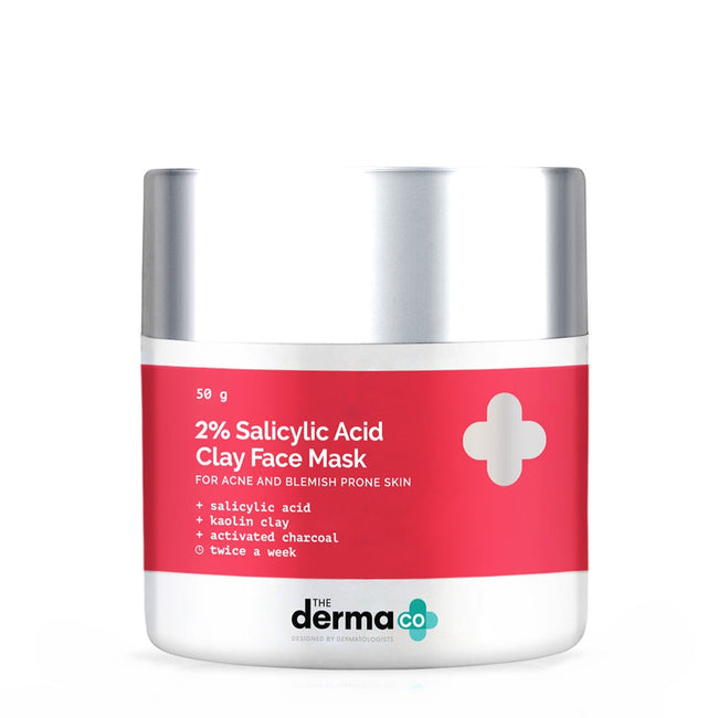 The Derma Co 2% Salicylic Acid Mask For Acne & Blemish Prone Skin Hover Image