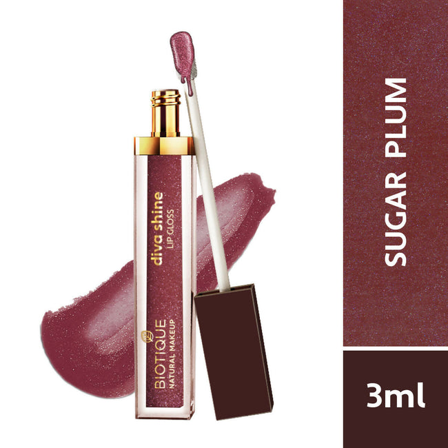 Biotique Diva Shine Lip Gloss - Sugar Pluma Main Image