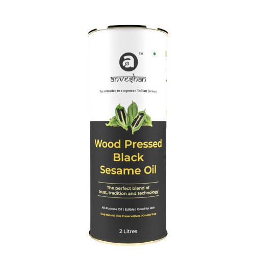 Anveshan Wood Pressed Black Sesame Oil