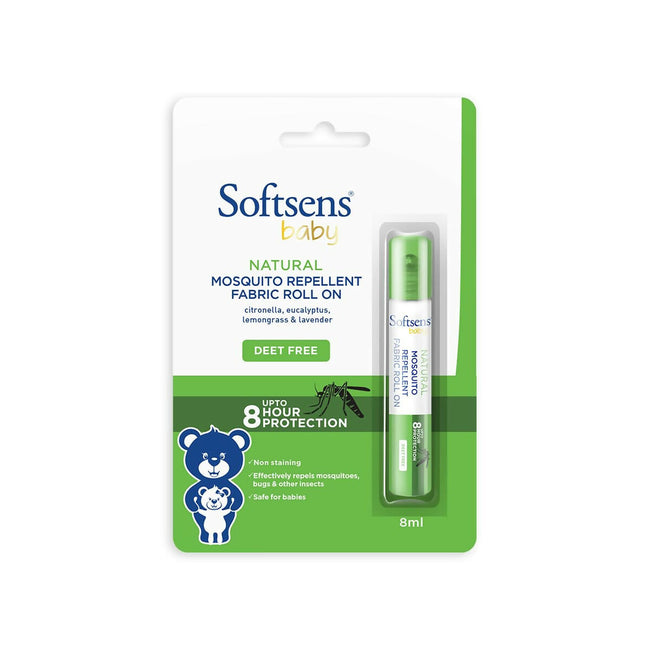 Softsens Baby Natural Mosquito Repellent Fabric Roll-On Hover Image