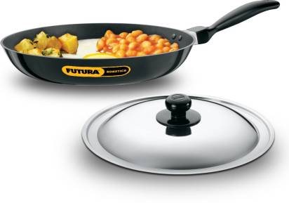Hawkins Futura Non-stick Frying Pan 30 cm Diameter with Lid 1 L (NF30S) Hover Image