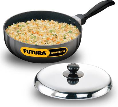 Hawkins Futura Non-stick All-Purpose Pan 22 cm Diameter with Lid 2.5 L (NAP25) Hover Image