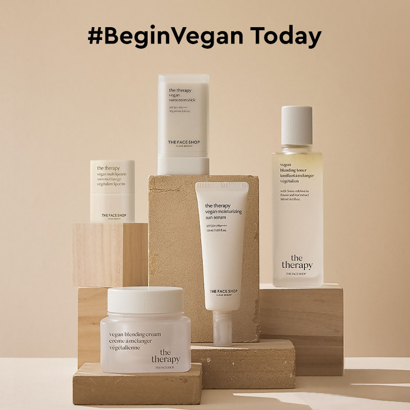 The Face Shop The Therapy Lipcerin, 12HR Moisture Lip Mask, Balm & Scrub