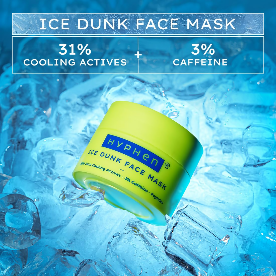 Hyphen Ice Dunk Instant Cooling Face Mask
