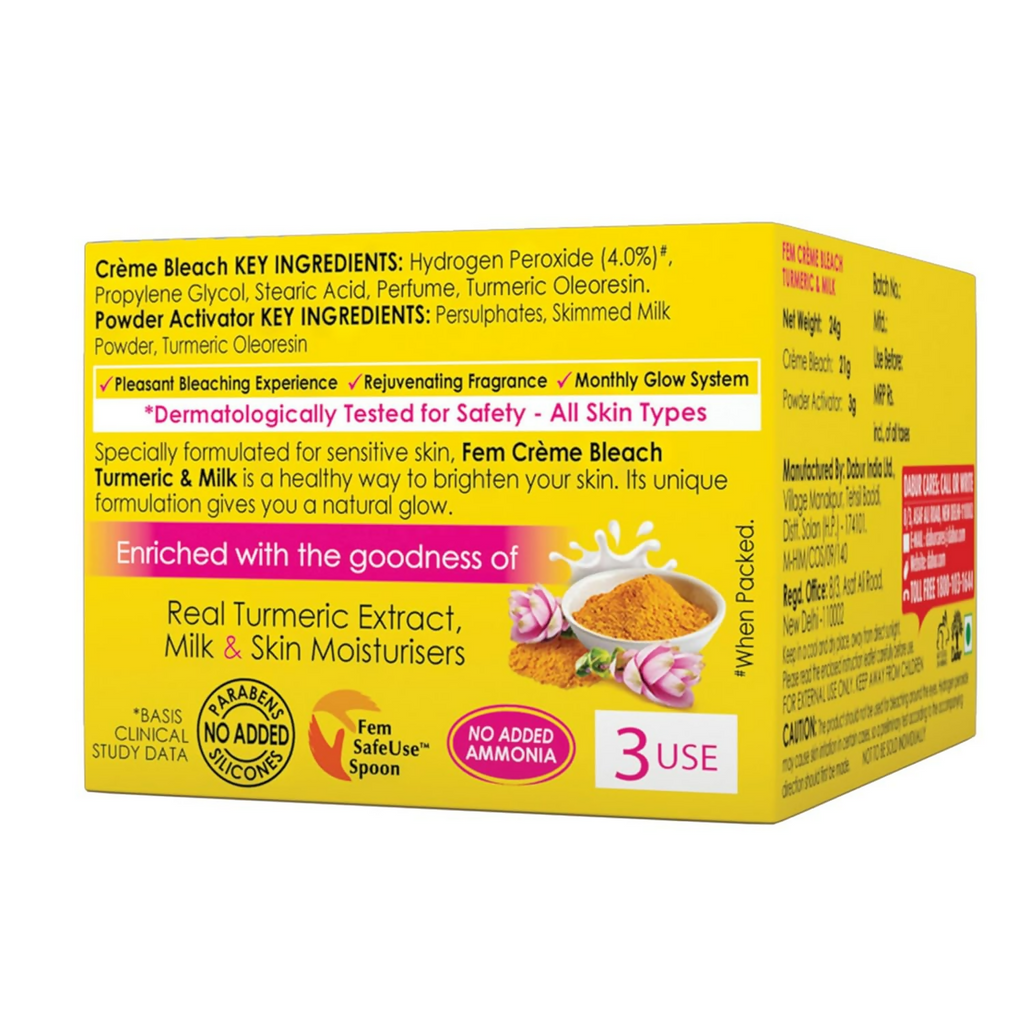 Fem Fairness (Turmeric&Milk) Creme Bleach