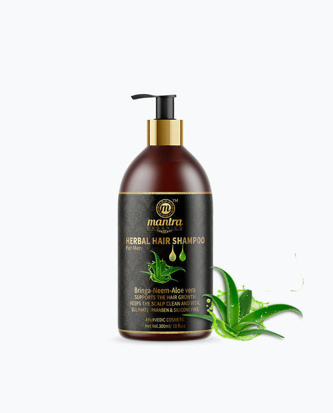 Mantra Organics Herbal Shampoo For Men Main Image