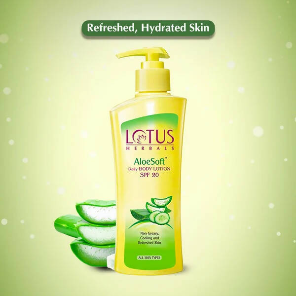 Lotus Herbals Aloesoft Daily Body Lotion Main Image